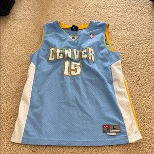 Nike Light Blue Denver Jersey with White and Yellow